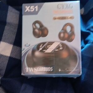 X51 Black Wireless Earbuds